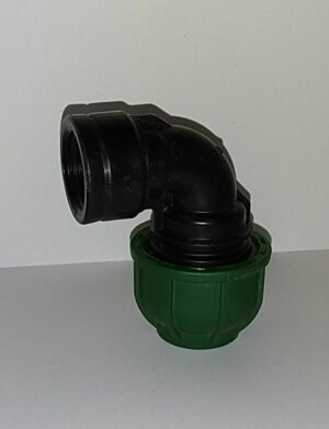 PE Winkel 90° mit Innengewinde / Brauchwasser / bis 10 bar