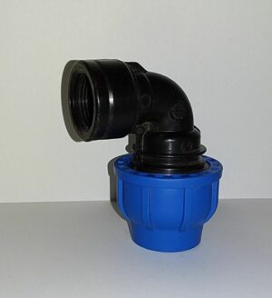 PE Winkel 90° mit Innengewinde / Trinkwasser / bis 16 bar