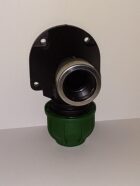 PE Wandwinkel 90° / Brauchwasser / bis 10 bar