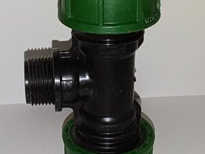 PE T-Stück mit Außengewinde / Brauchwasser / bis 10 bar