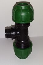 PE Schraubverbinder für Brauchwasser bis 10 bar