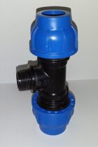 PE Schraubverbinder für Trinkwasser bis 16 bar