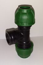 PE T-Stück mit Innengewinde / Brauchwasser / bis 10 bar