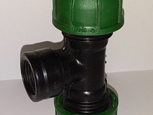 PE T-Stück mit Innengewinde / Brauchwasser / bis 10 bar