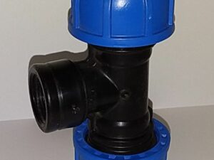 PE T-Stück mit Innengewinde / Trinkwasser / bis 16 bar