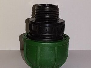 PE Kupplung mit Außengewinde / Brauchwasser / bis 10 bar