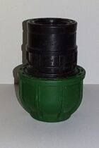 PE Kupplung mit Innengewinde / Brauchwasser / 10 bar