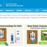 Filtersysteme für gesundes Wasser